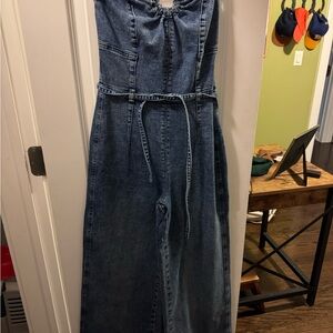 We The Free Denim Romper